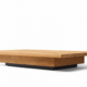 Espresso Coffee Table with floating wooden top and recessed base – Cozyology Furniture Egypt
