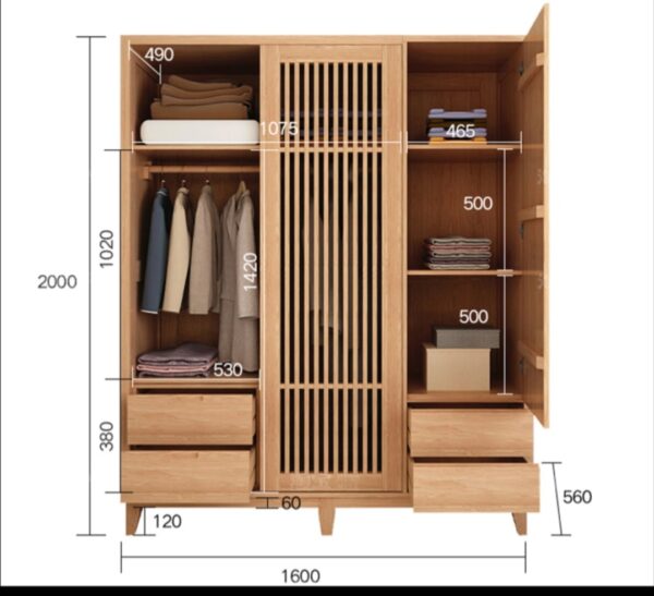 Timber Wardrobe - Image 3