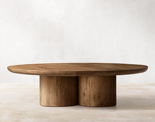 Round trunk Coffee Table - Image 2