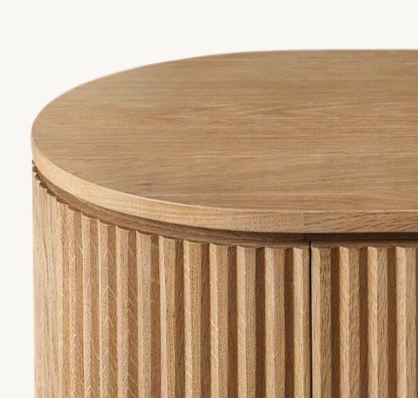 Engraved wood buffet - Image 4