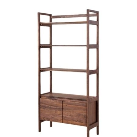 Mercer shelf cabinet Egypt with solid wood frame and open shelves