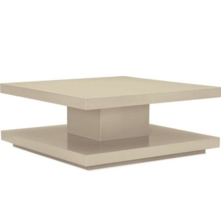 Sloane coffee table Egypt with square modern design and layered base