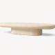 Selin coffee table Egypt made from plywood with oval modern design