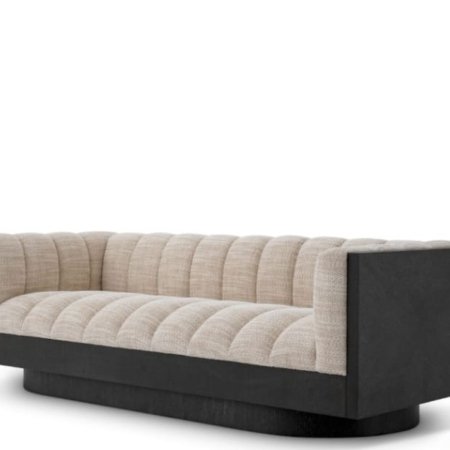 SOREN sofa modern sculptural sofa with channel detailing