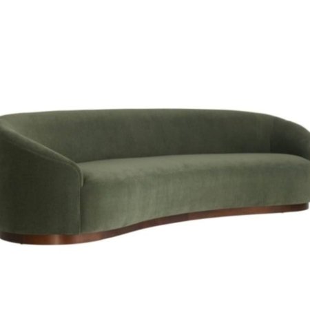 BEND sofa modern curved lounge sofa with flowing silhouette