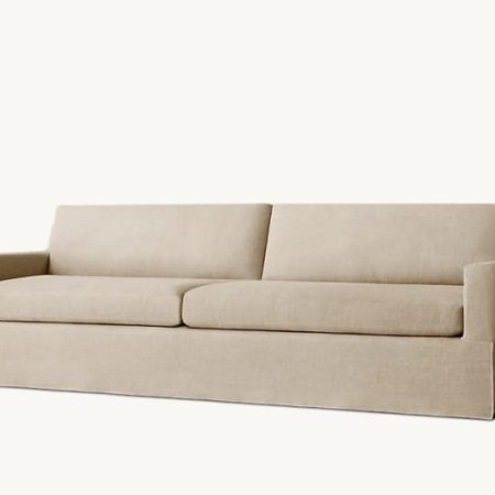 Dante sofa with tailored upholstered design and clean lines in a modern contemporary style